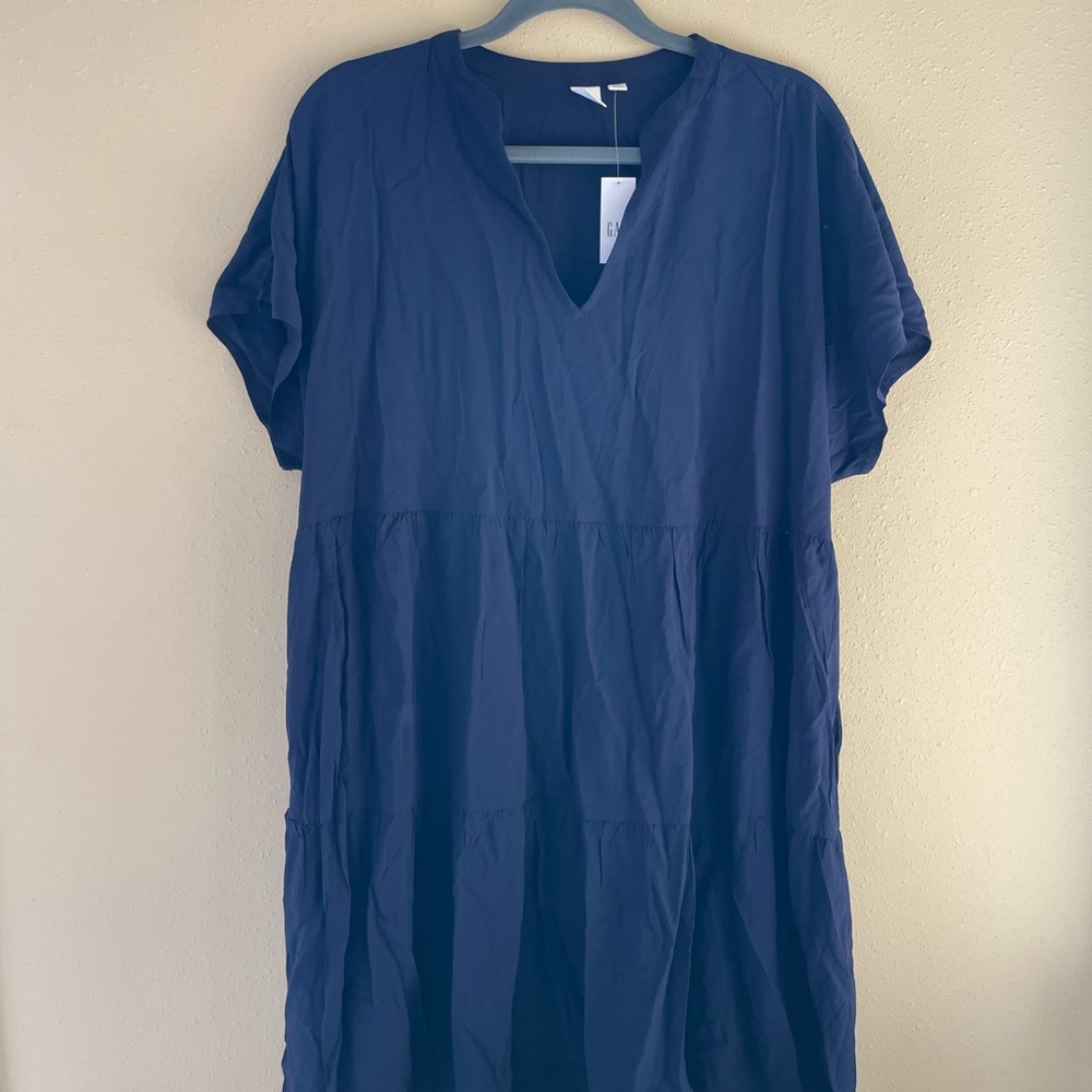 GAP Blue swing dress